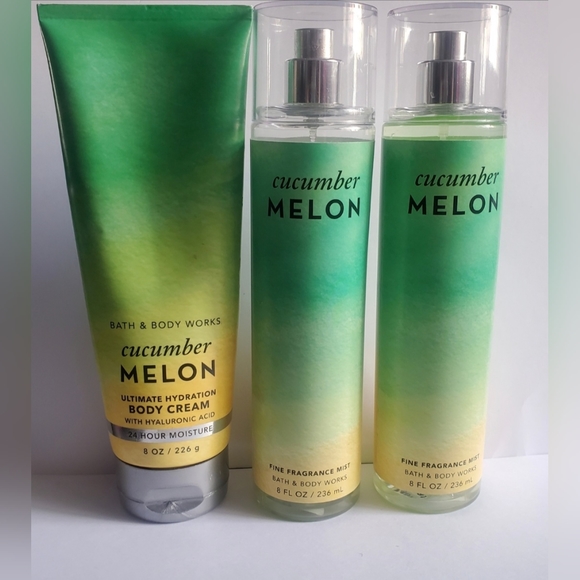 Bath & Body Works Other - NEW Bath & Body Works Cucumber Melon Body Spray + 2 Freebies
